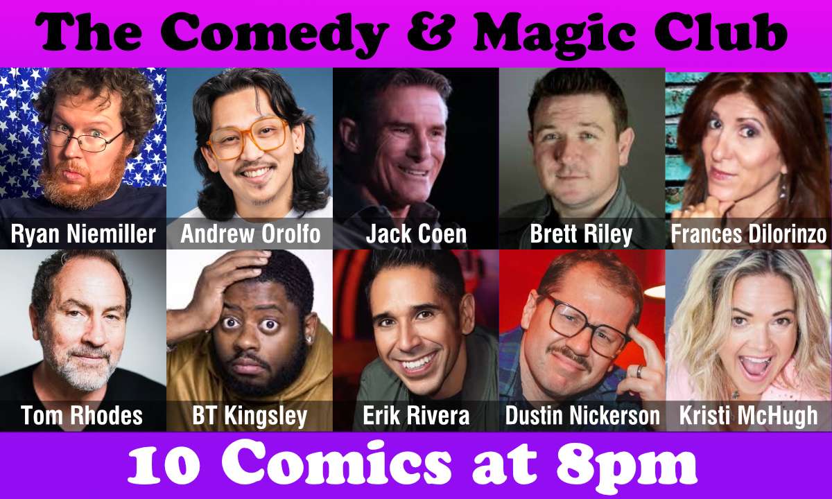Events | The Comedy & Magic Club