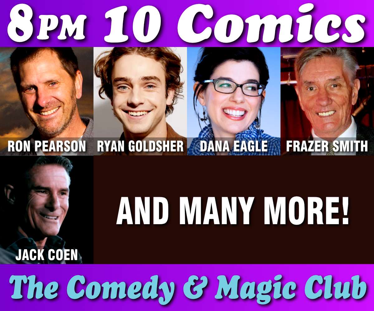 10 Comics Show at 8PM