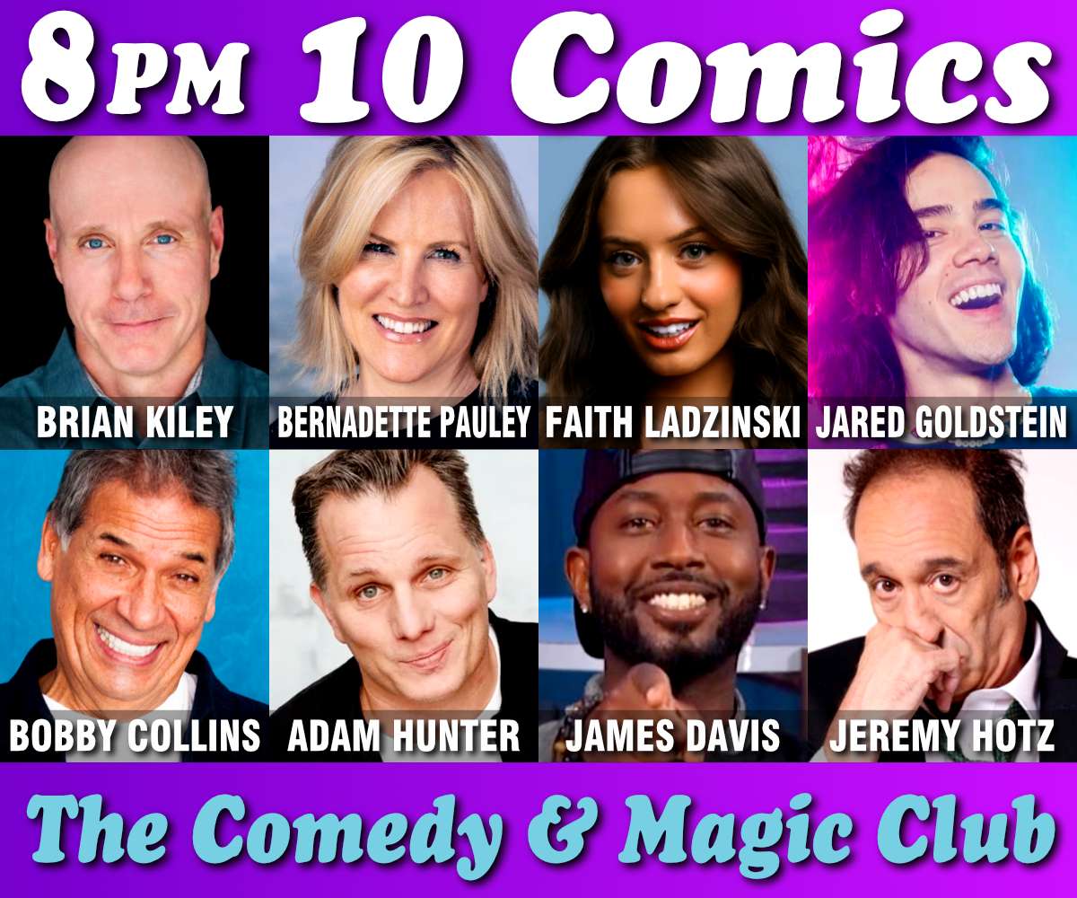 10 Comics Show at 8PM