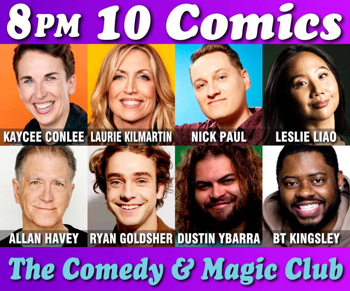 10 Comics Show at 8PM