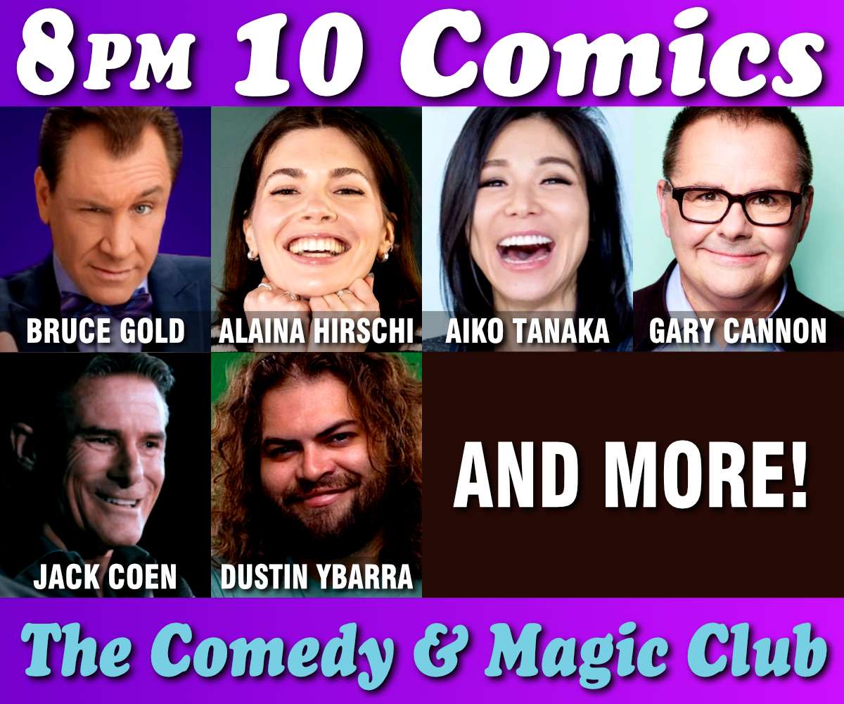 10 Comics Show at 8PM