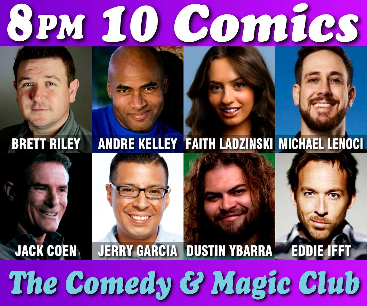 10 Comics Show at 8PM