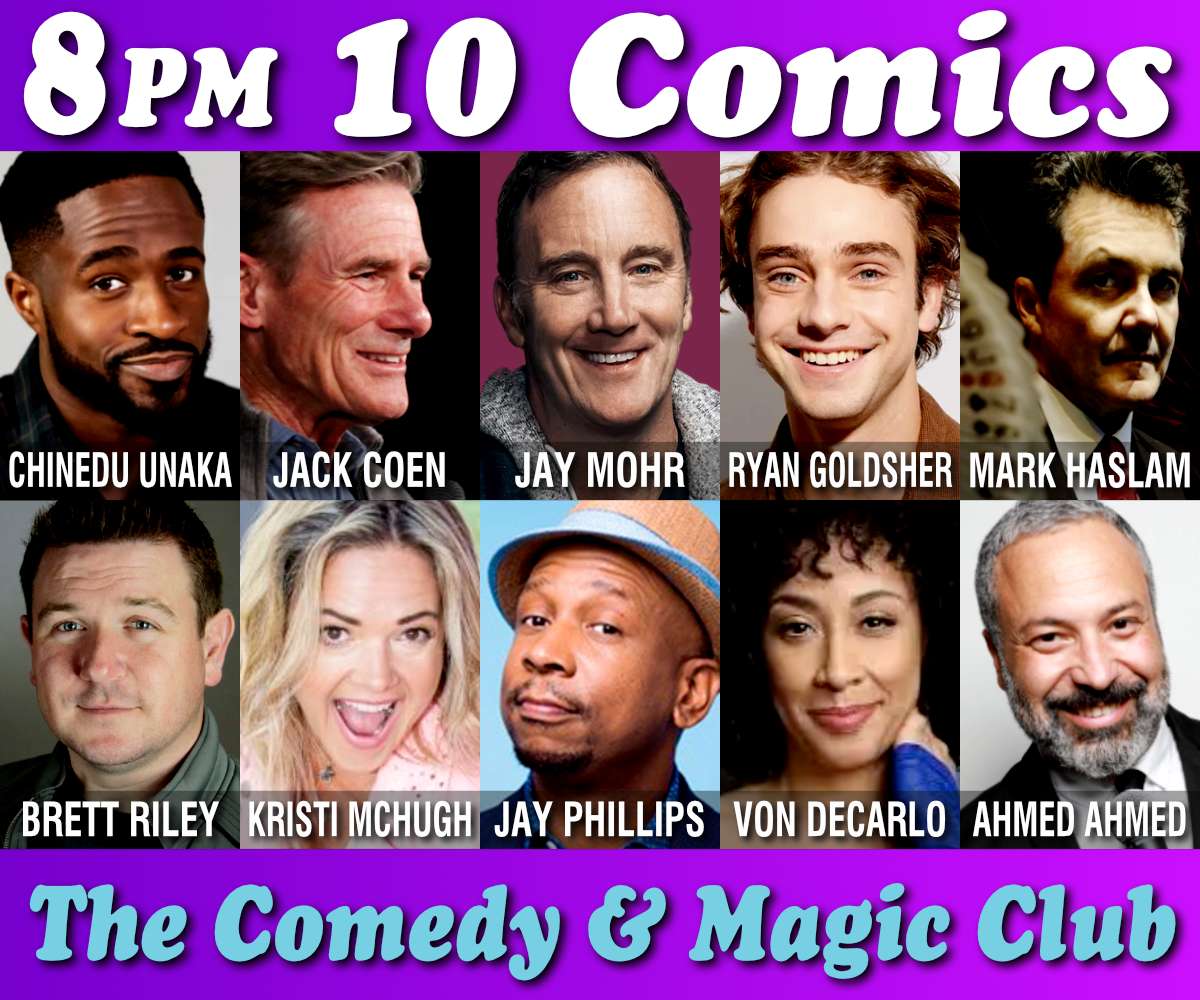 10 Comics Show at 8PM