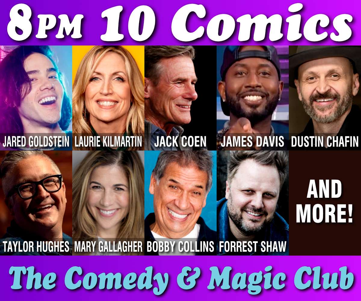 10 Comics Show at 8PM