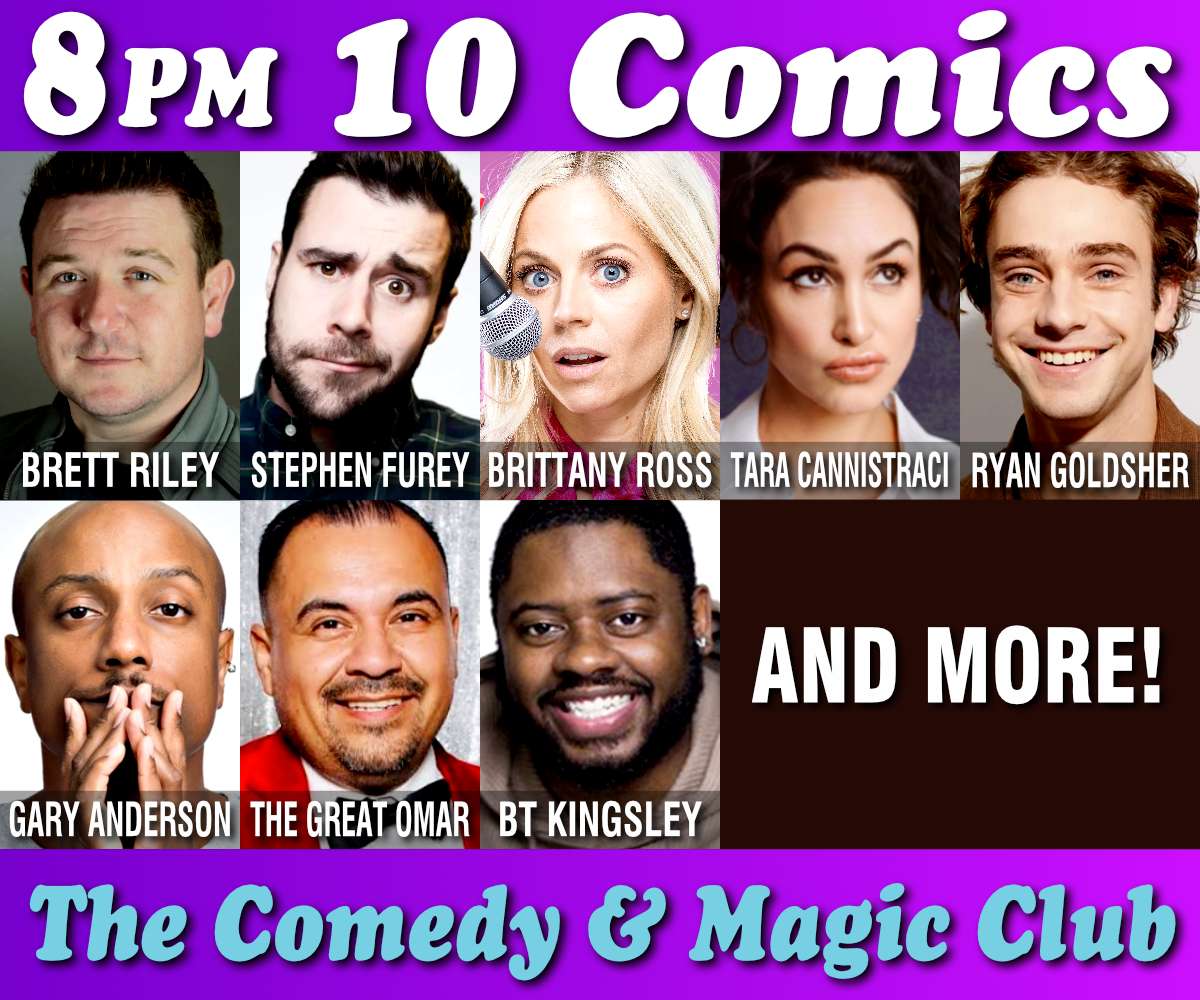 10 Comics Show at 8PM