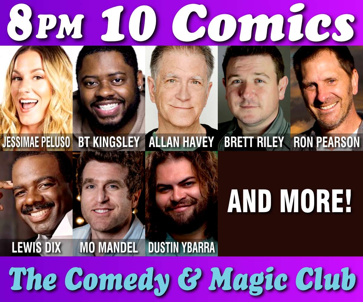 10 Comics Show at 8PM