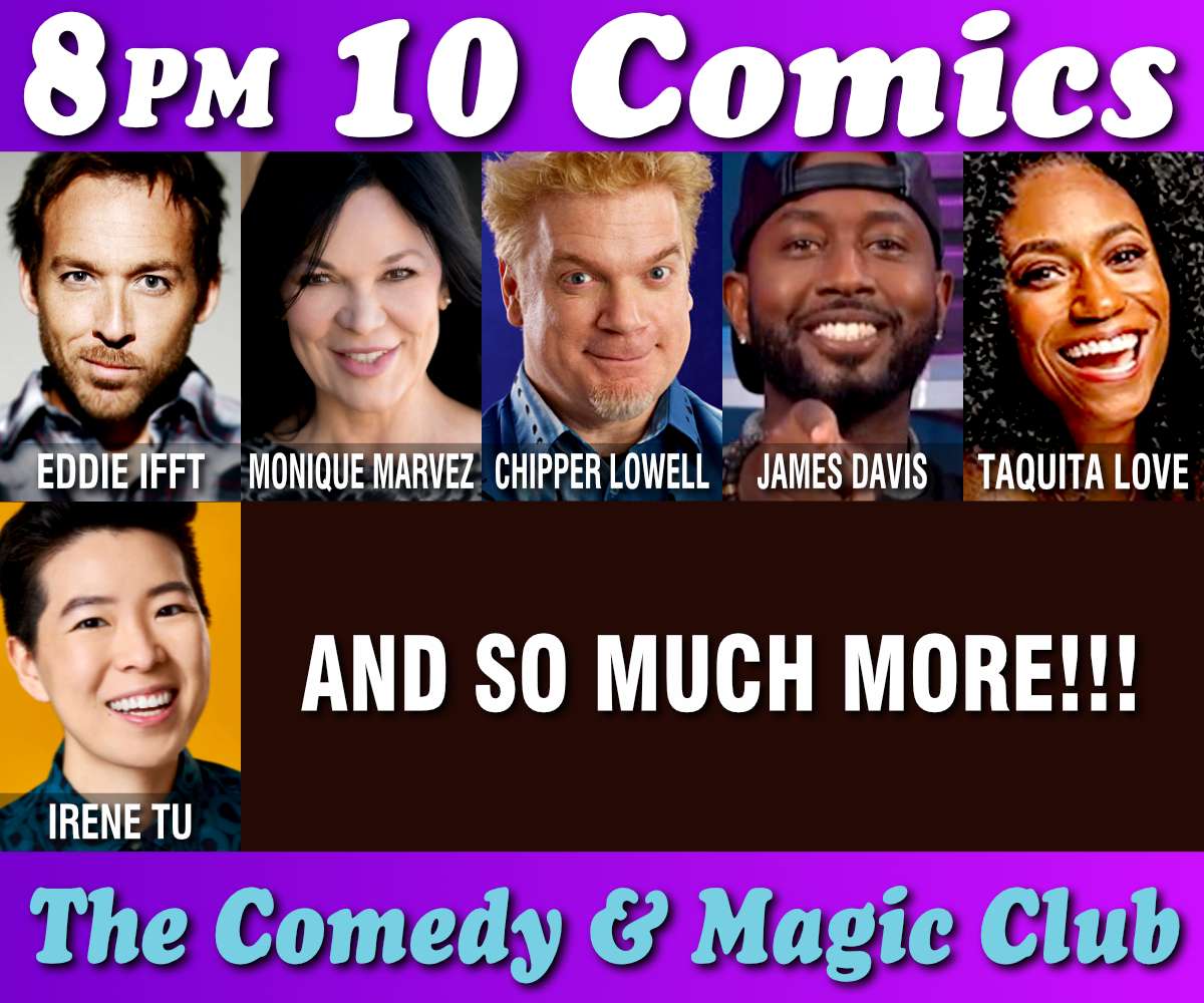 10 Comics Show at 8PM