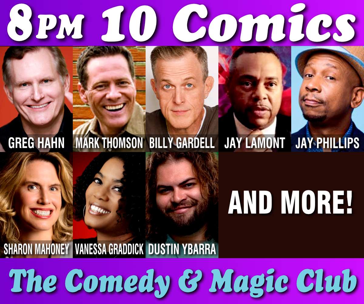 10 Comics Show at 8PM