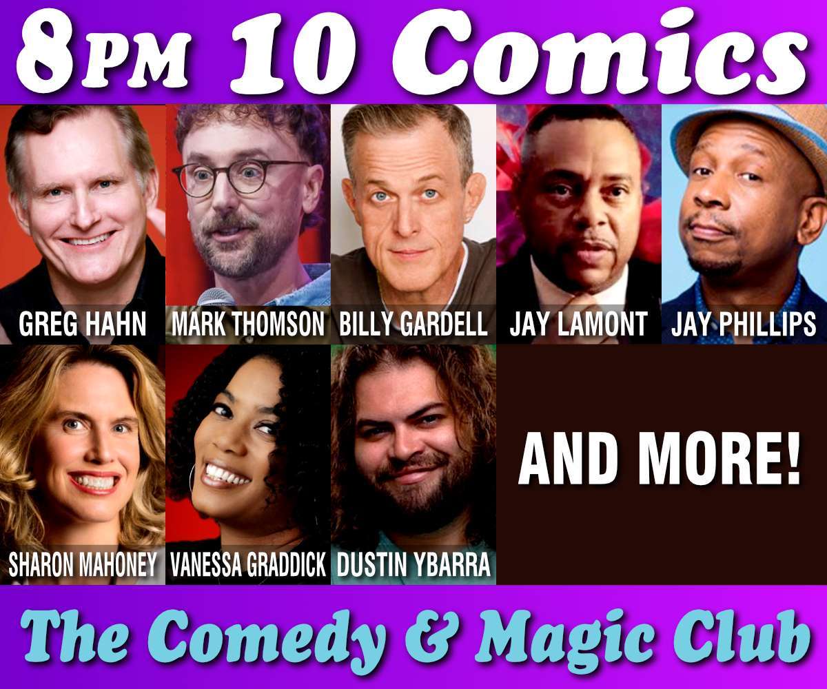 10 Comics Show at 8PM