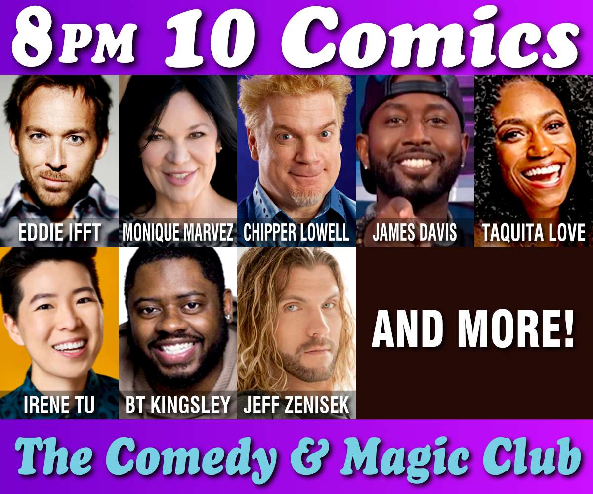 10 Comics Show at 8PM